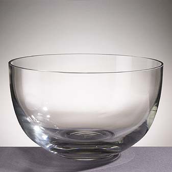 Salatschale, Glas Ø 20cm – Ø 50cm